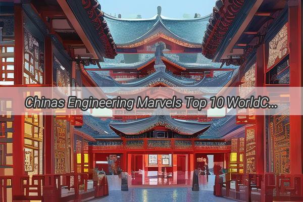 Chinas Engineering Marvels Top 10 WorldClass Projects That Will Amaze You